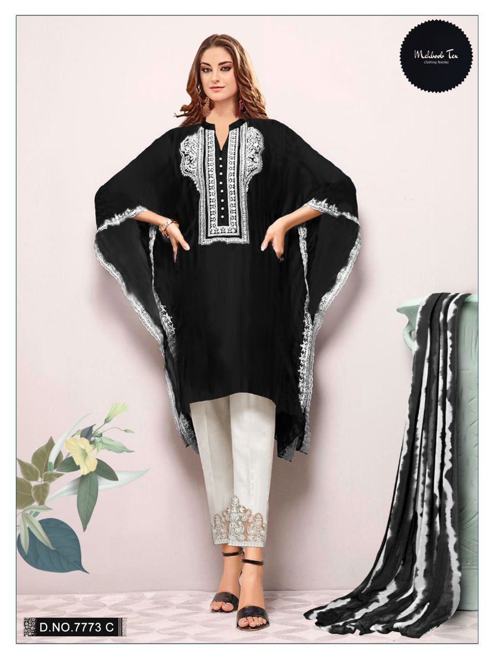 Mehboob Tex Kaftan 1 New Designer Fancy Wear Ready Made Collection